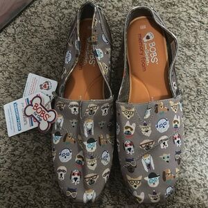 BOBs for dogs memory foam slip ons
